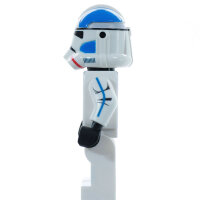 Custom Minifigur - Clone Trooper Rocket, realistic Helmet