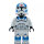 Custom Minifigur - Clone Trooper Rocket, realistic Helmet