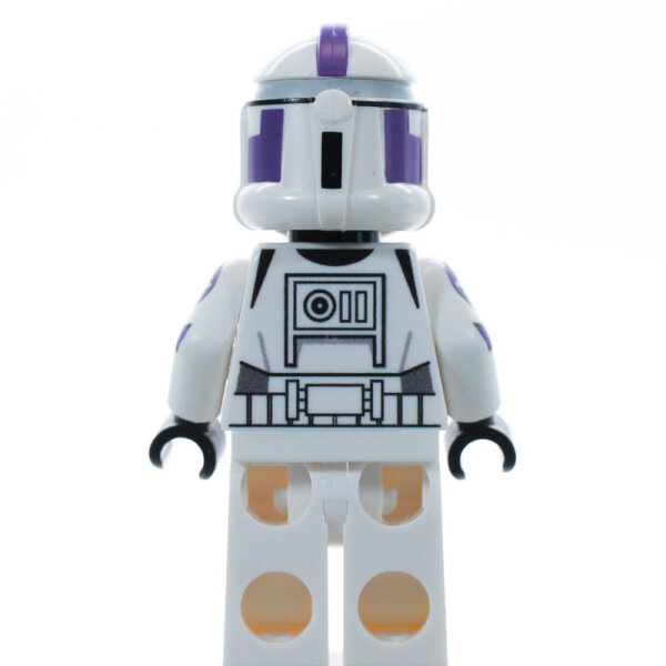 Custom Minifigur - Clone Shock Trooper, lila, realistic Helmet