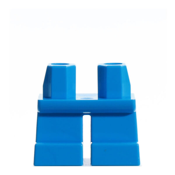 LEGO Kurze Beine plain, dark azure