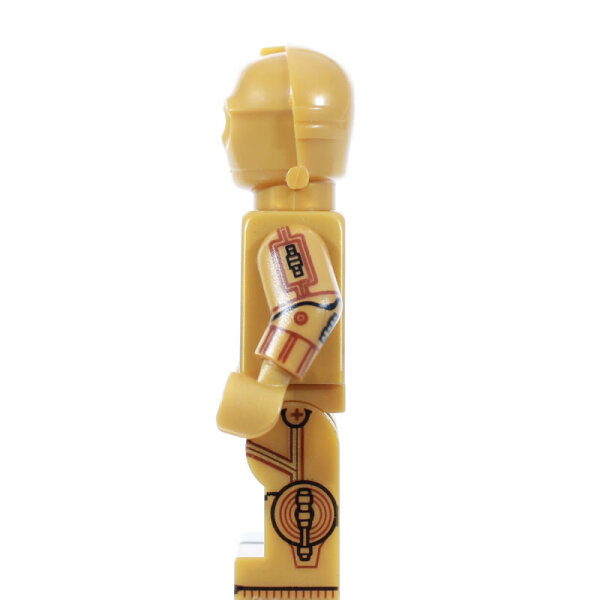 LEGO Star Wars Minifigur - C-3PO, graues Bein, bedruckte...