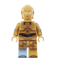 LEGO Star Wars Minifigur - C-3PO, graues Bein, bedruckte Arme (2022)