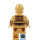 LEGO Star Wars Minifigur - C-3PO, graues Bein, bedruckte Arme (2022)
