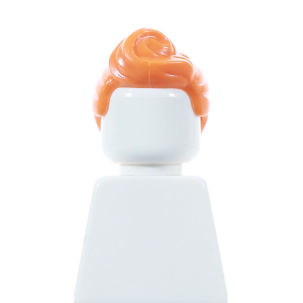 Haare, weiblich, Tolle und Pferdeschwanz, orange