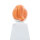 Haare, weiblich, Tolle und Pferdeschwanz, orange