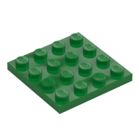 LEGO Platte 4x4, grün