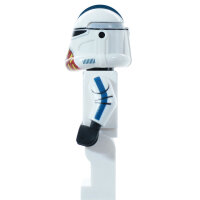 Custom Minifigur - Clone Trooper Tigershark, RRecon realistic Helmet