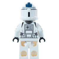 Custom Minifigur - Clone Trooper Tigershark, RRecon realistic Helmet