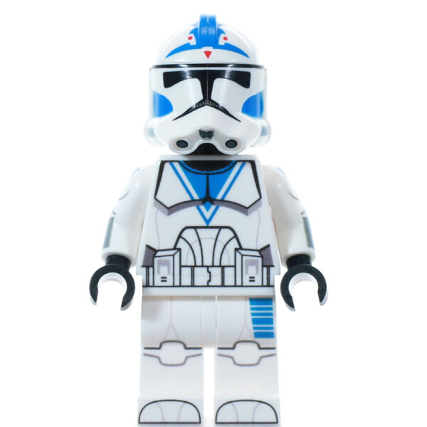 Custom Minifigur - Clone Trooper Fives, realistic Helmet
