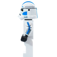 Custom Minifigur - Clone Trooper Fives, realistic Helmet