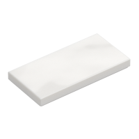 LEGO Fliese 2x4, weiß