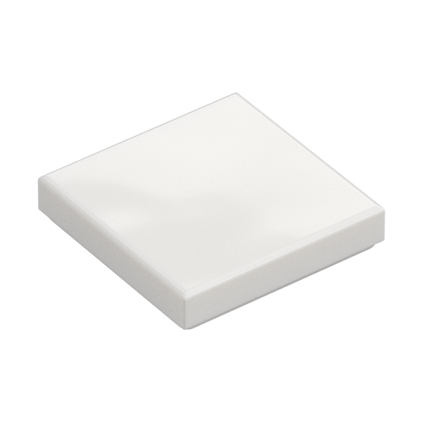 LEGO Fliese 2x2, weiß