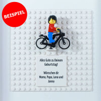 Objektrahmen 27 x 27 cm, mit LEGO-Platte 16x16 Noppen