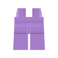 LEGO Beine plain, lavendel