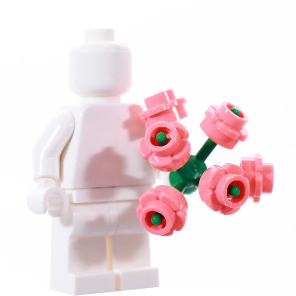 LEGO Blumenstrauß, groß, koralle
