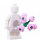 LEGO Blumenstrauß, groß, rosa