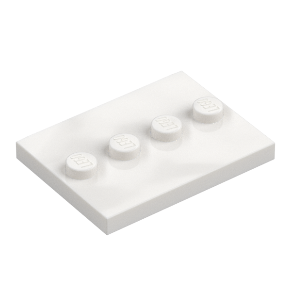 LEGO Ständer für Minifiguren, weiß