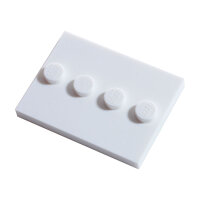 LEGO Ständer für Minifiguren, weiß