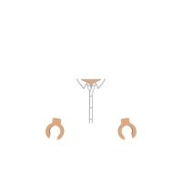 H&auml;nde, Hemd, mittlere Hautfarbe (mediterraner Typ)