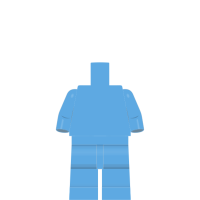 Torso &amp; Beine, hellblau