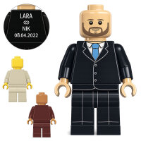 Custom Minifigur Bräutigam Glen, konfigurierbar,...