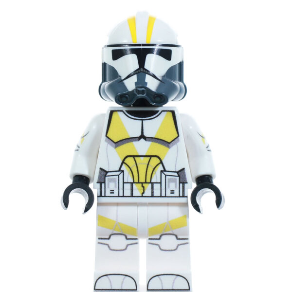 Custom Minifigur - Clone Trooper 13th Commander, realistic Helmet