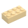 LEGO Stein 2x4, Brick Yellow | Tan | sand