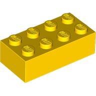 Brick 2x4, Bright Yellow | Yellow | gelb