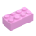 LEGO Stein 2x4, Light Purple | Bright Pink | rosa
