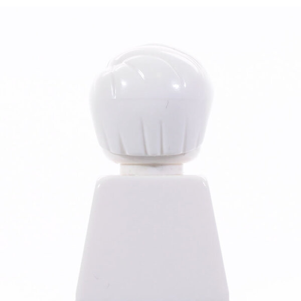 Haare, zur Seite gek&auml;mmt, wei&szlig;