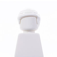 Haare, zur Seite gek&auml;mmt, wei&szlig;