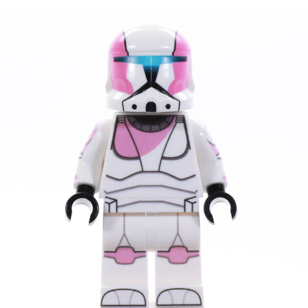 Custom Minifigur - Clone Trooper Commando Strike, weibl.