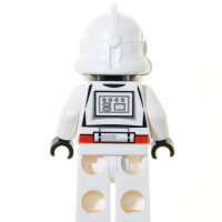 LEGO Star Wars Minifigur - Clone Trooper, rot (2008)