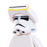 Custom Detailed Binocular Visor RP2, RARC, RRecon, weiß / gelb