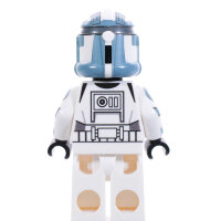 Custom Minifigur - Clone Trooper Wolfpack Heavy, 104th, realistic Helmet