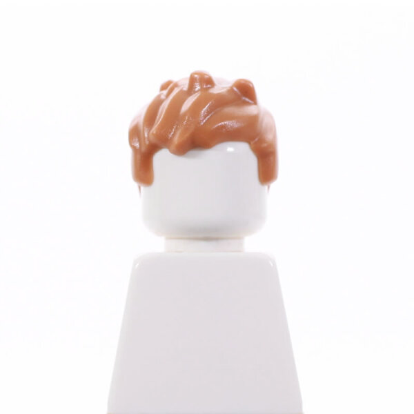 Haare, kurz, durcheinander, kupferblond