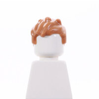 Haare, kurz, durcheinander, kupferblond