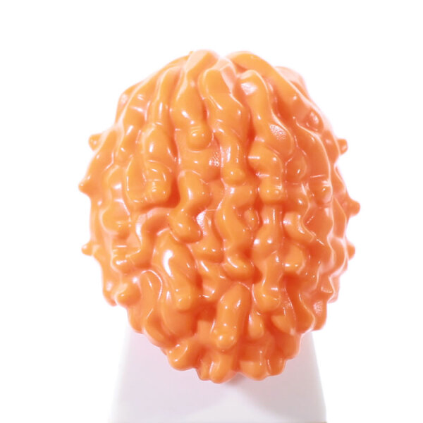 Haare, weiblich, lang, wild gelockt, orange
