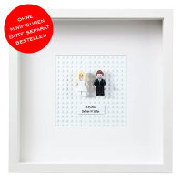 Objektrahmen 27 x 27 cm, Hochzeit ohne Figuren