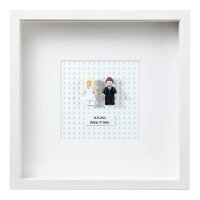 Objektrahmen 27 x 27 cm, Hochzeit ohne Figuren