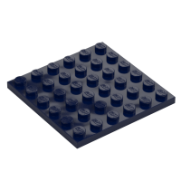 LEGO Platte 6x6, dunkelblau