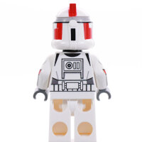 Custom Minifigur - Clone Trooper ARC Shock, realistic Helmet