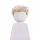 Haare, weiblich, Zopf geflochten, aschblond