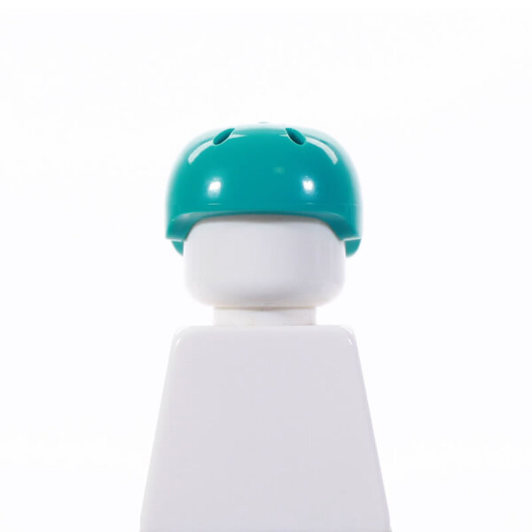 LEGO Helm, Sporthelm, dunkeltürkis