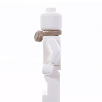 LEGO Kopfhörer auf Schultern, sand