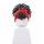 Haare, gelockt mit rotem Stirnband
