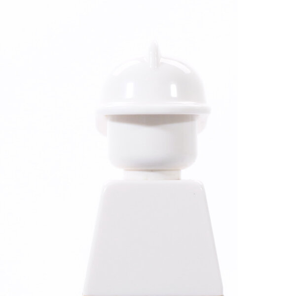 LEGO Helm, Feuerwehrhelm, weiß