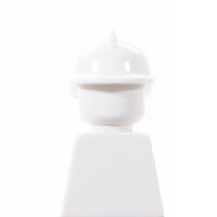 LEGO Helm, Feuerwehrhelm, weiß