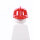 LEGO Helm, Feuerwehrhelm, rot