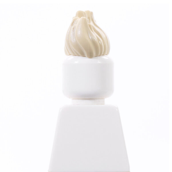 Haare, Irokese, wellig, aschblond